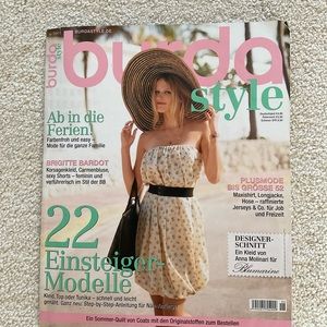 Burda Style Magazine Bundle: 4 German Editions, Tons of Patterns